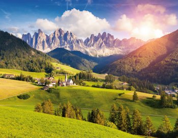Landschaft in den Dolomiten © Leonid Tit-fotolia.com