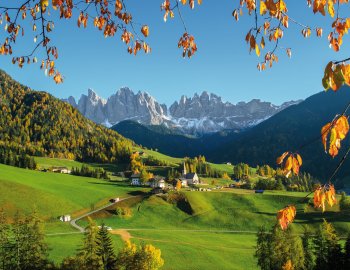 Herbst im Villnößtal © iPics - stock.adobe.com