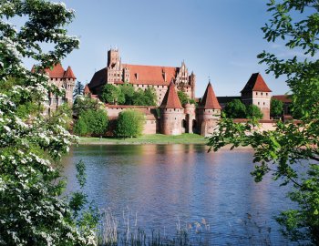 Ordensritterburg Marienburg (Malbork) an der Nogat © Sławomir Fajer - stock.adobe.com