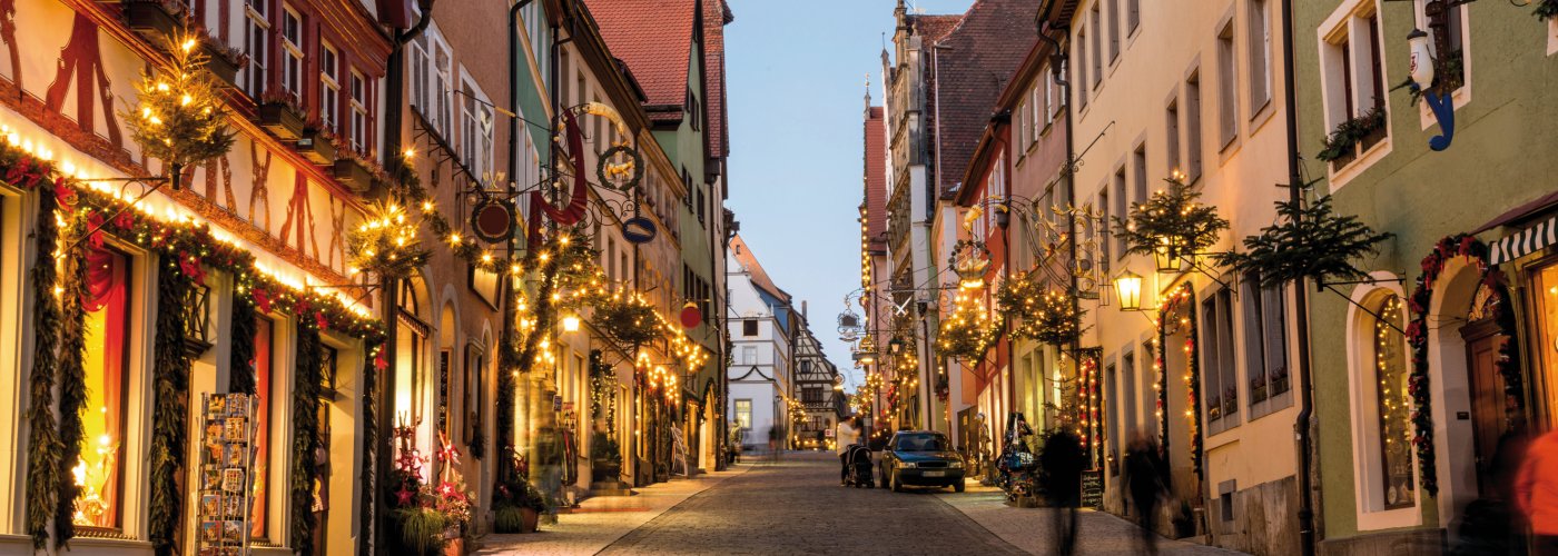 Weihnachtlichtes Rothenburg o. d. Tauber