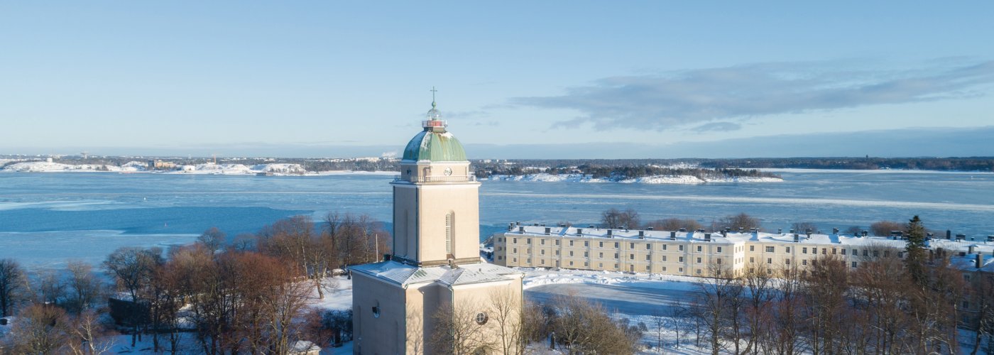 Blick auf die Insel Suomenlinna
