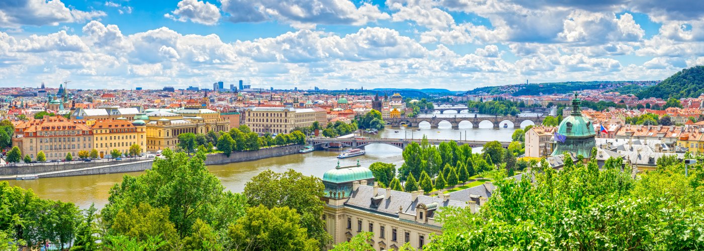 Blick auf Prag