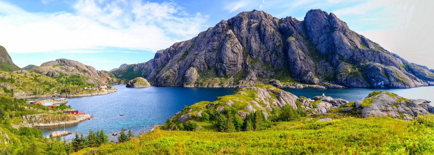 Landschaft in den Lofoten