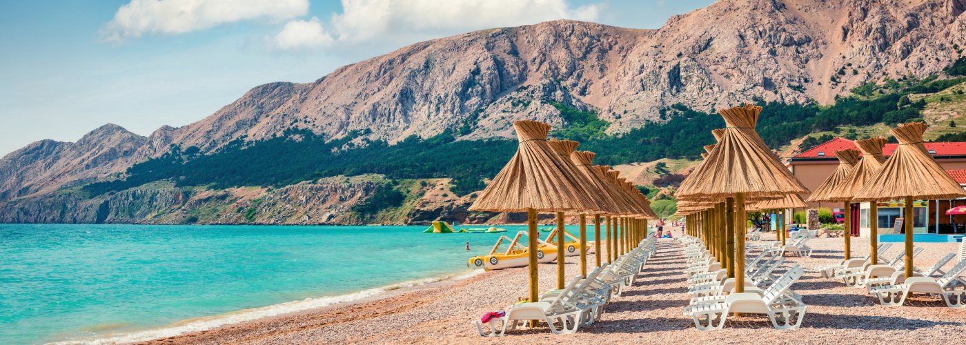 Am Strand von Baska